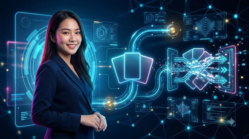 Ảnh minh họa hai bàn bài Ba Cây và Liêng trong không gian giải trí cao cấp với ánh sáng neon