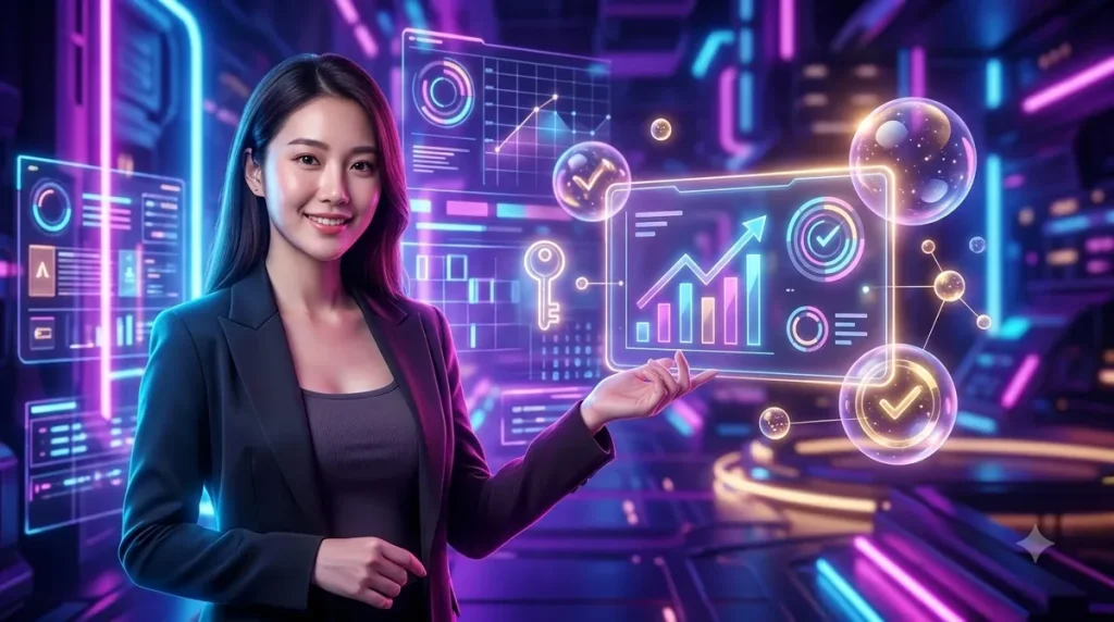 Bảng điều khiển chiến thuật Nổ Hũ TG88 cùng biểu đồ tăng trưởng