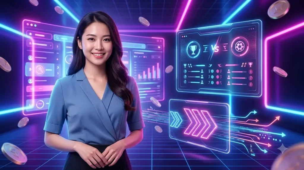 Biểu tượng thể thao và quy trình đăng ký tham gia cược